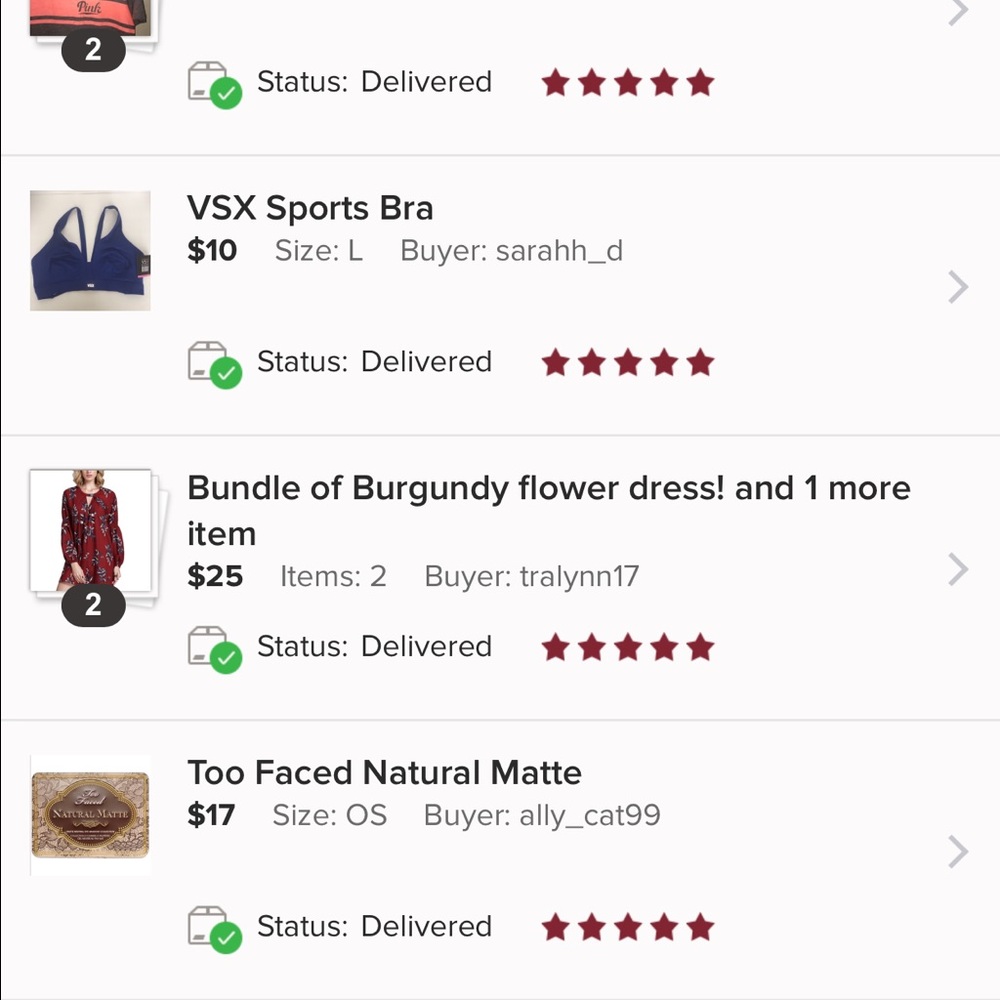LOVE SEEING ALL OF THESE 5 STAR REVIEWS❤️❤️❤️