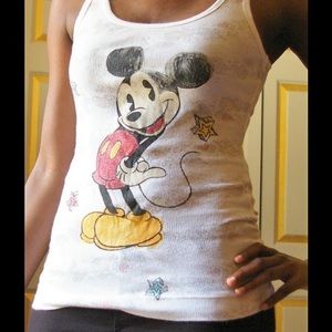 Retro Mickey Mouse Tank Top