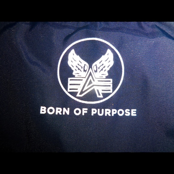 ALPHA INDUSTRIES CUSTOM BLUE MA-1 SKYMASTER - S - Picture 3 of 4