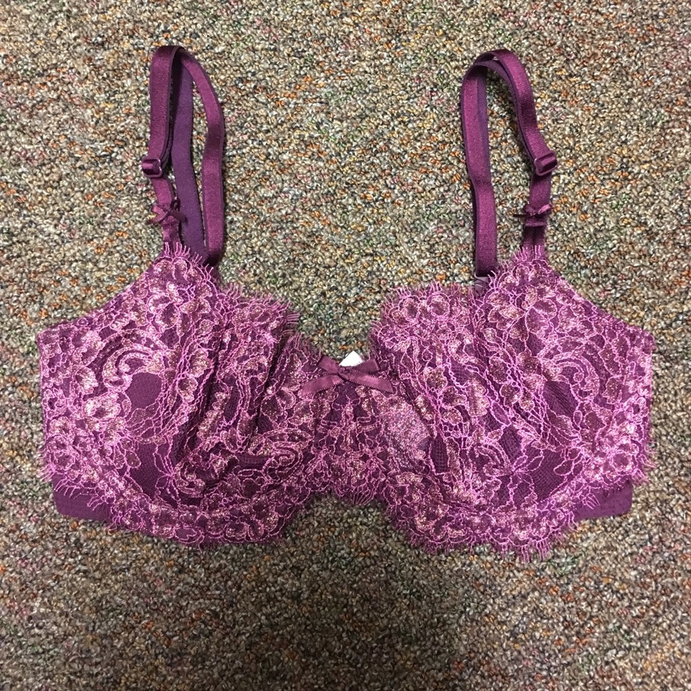 Purple Victoria's Secret bralette