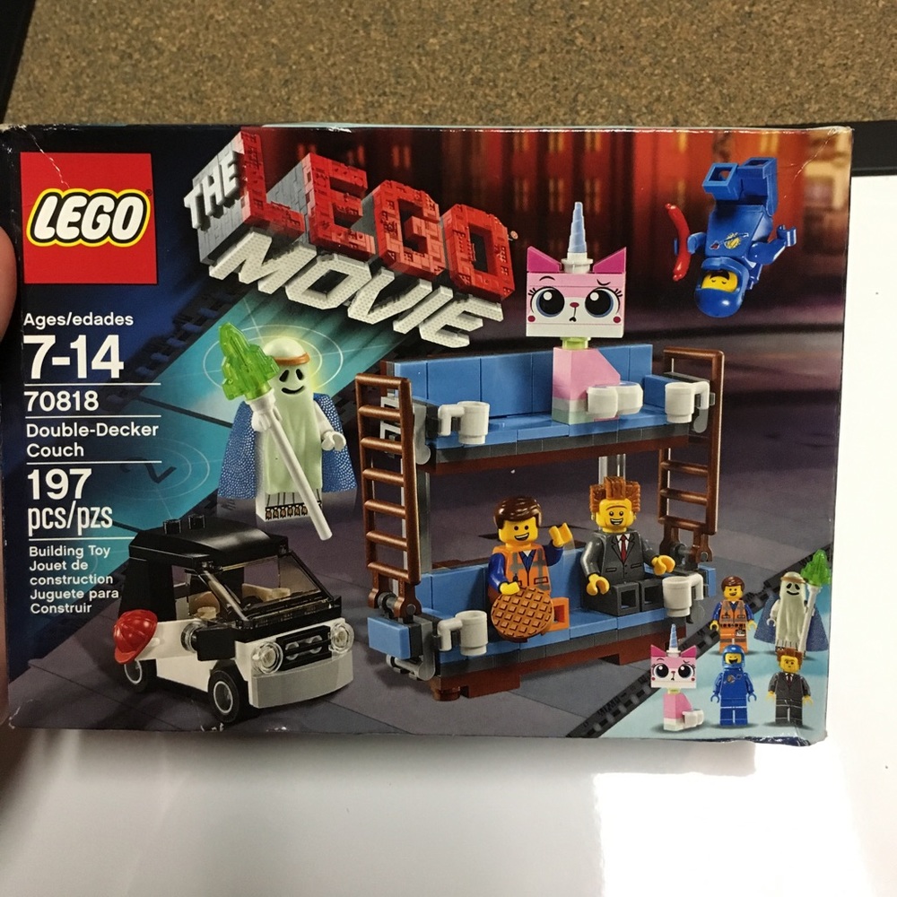 lego double decker couch set