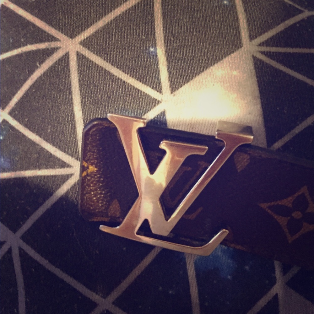 LouisVuitton  belt monogram, 100% authentic