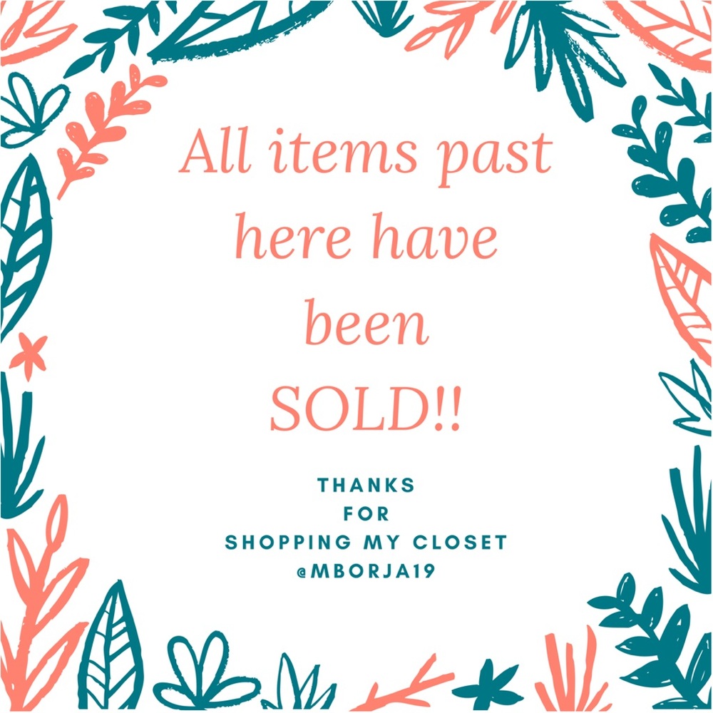 🛍SOLD ITEMS🛍