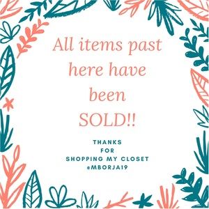 🛍SOLD ITEMS🛍