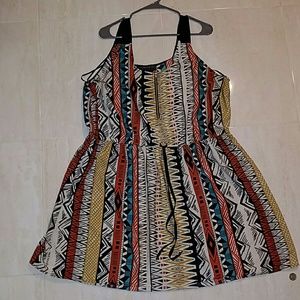 Plus Size Sleeveless Dress