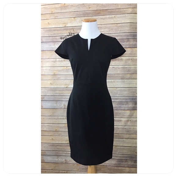 🆕 BANANA REPUBLIC little black dress - Picture 2 of 8