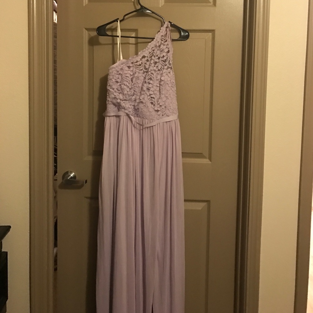 Davids bridal lavender bridesmaid dress