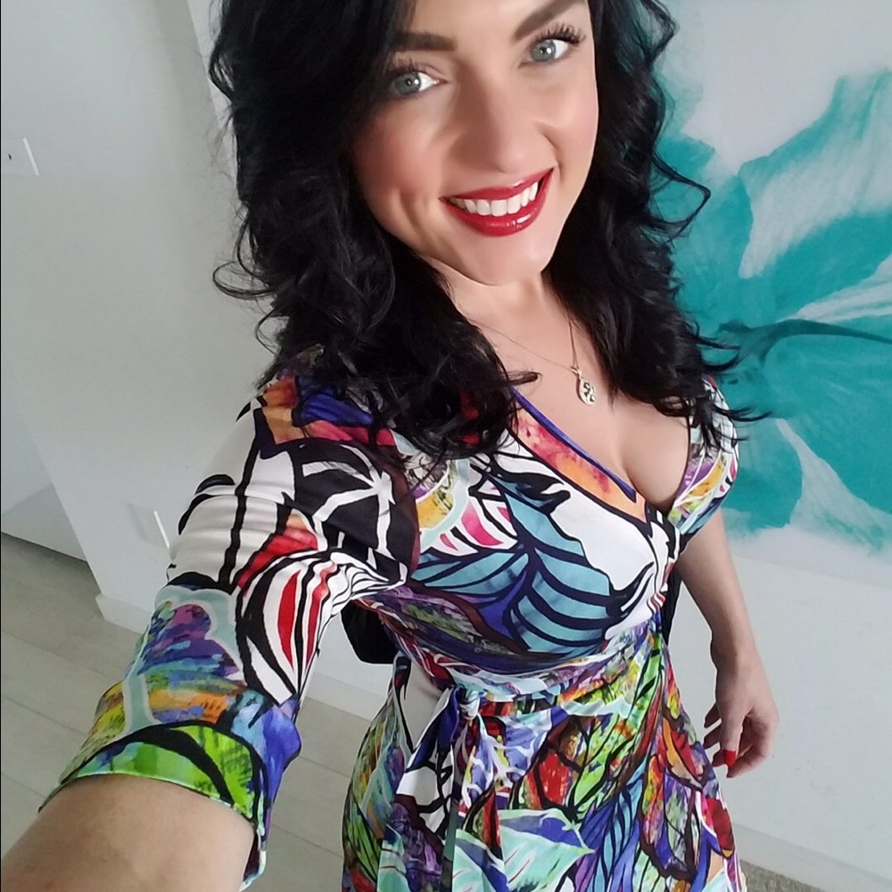 Robert Graham Wrap Dress