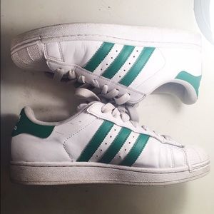 Adidas Green Superstars