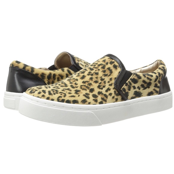Cheetah Print Thick Rubber Platform SlipOn Sneaker - Picture 2 of 5