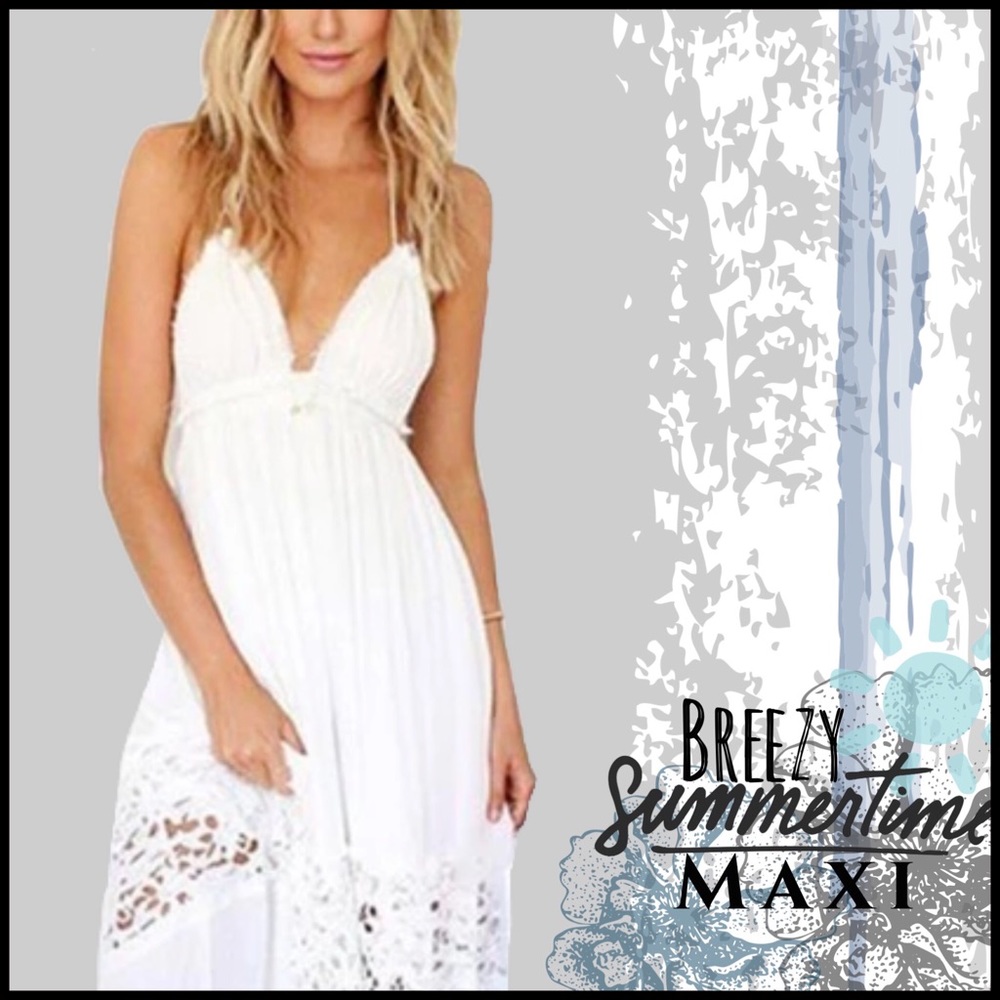 Breezy Summertime Maxi Dress - Picture 1 of 8