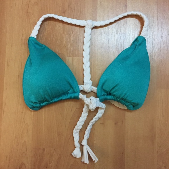 Teal bikini top NWOT - Picture 1 of 2