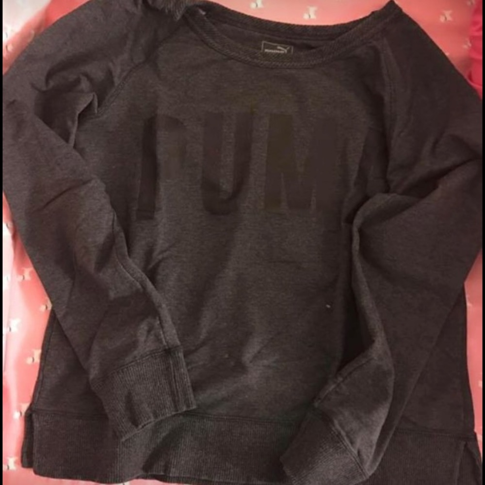 Dark gray sweater