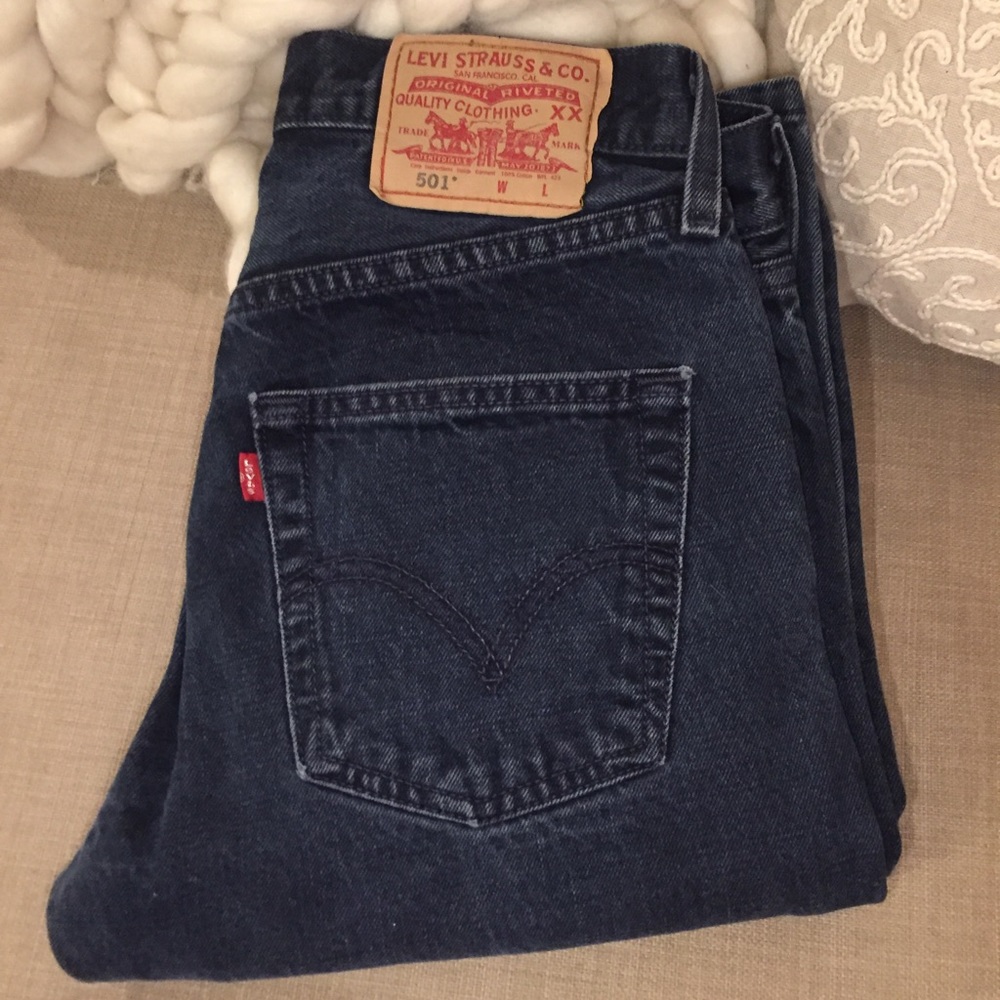 Vintage High Waisted Levi's Jeans