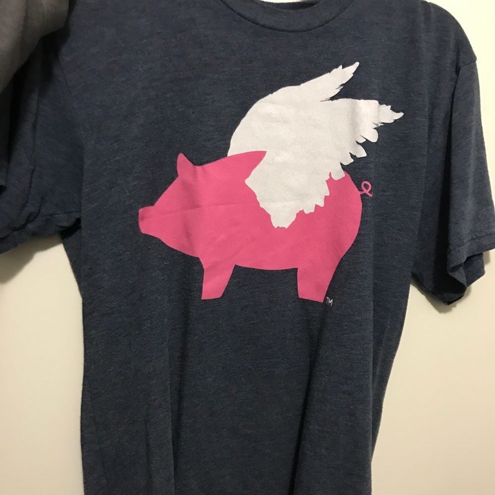 Glamour Kills When Pigs Fly shirt SIZE SMALL