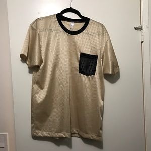 American Apparel Gold Jersey Size medium