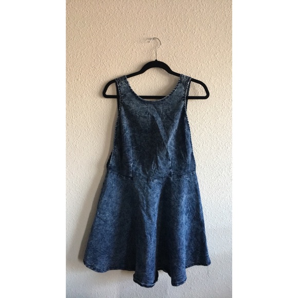 judy blue Dresses & Skirts - Blue denim skater dress