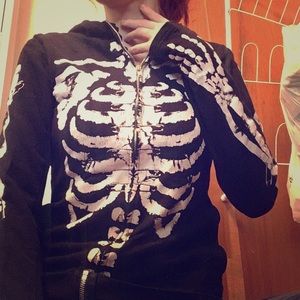 Hot Topic Skull Jacket