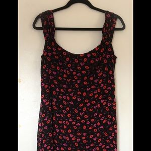 Bundle Summer Red + Black Long Dress For Women