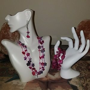 🎆3 for $18🎆Handmade Sea Shell Jewelry Bundle Set