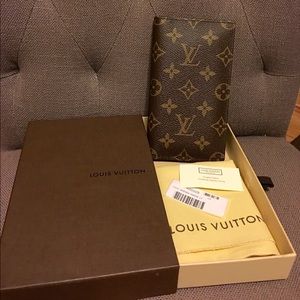 Authentic Louis Vuitton pocket agenda cover