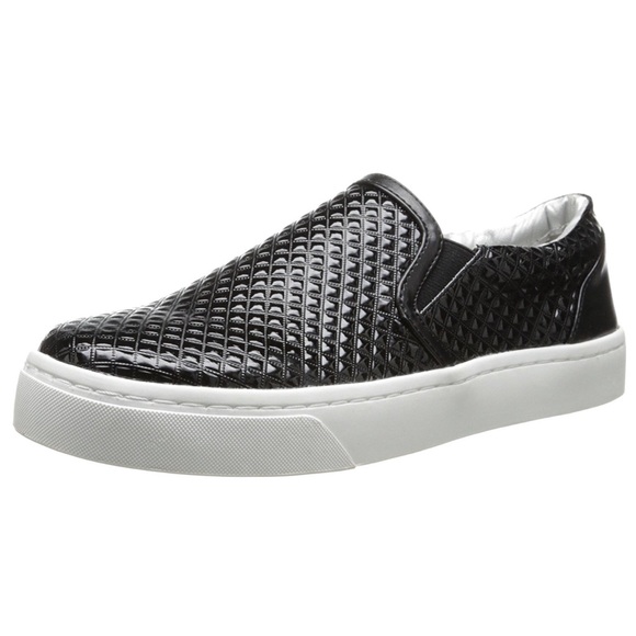 Black Diamond Slip On Sneakers Espadrille - Picture 2 of 6