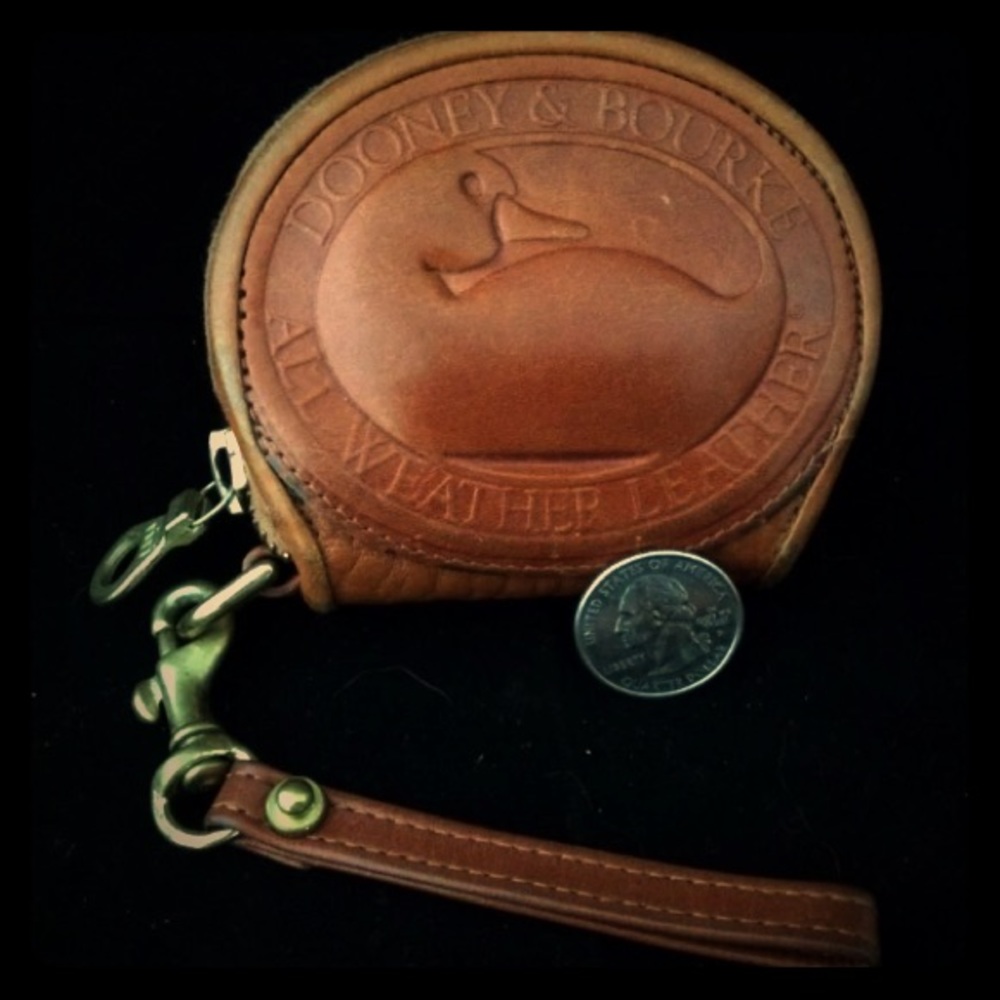 Vintage Dooney & Bourke Big Duck Coin Purse