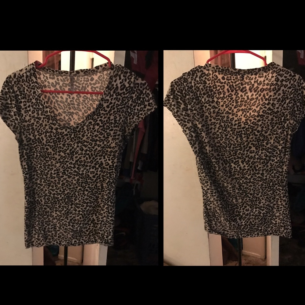 Cheetah Print Tee