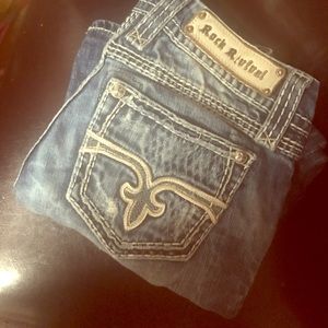 ‼️LIKE NEW👉🏼ROCK REVIVAL -ALI STRAIGHT leg‼️