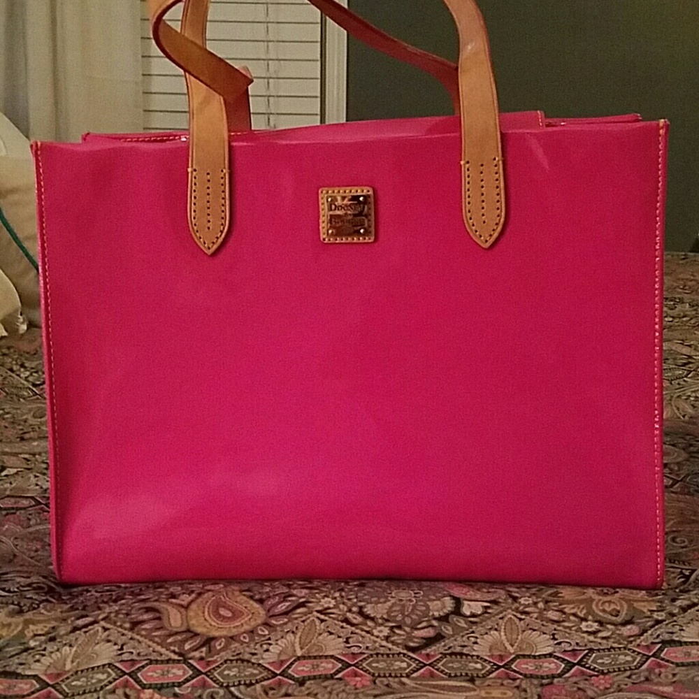 Awesome pink patent Dooney and Bourke bag