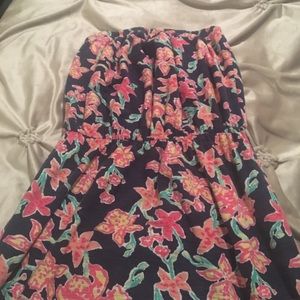 Lilly Pulitzer strapless Maxi dress