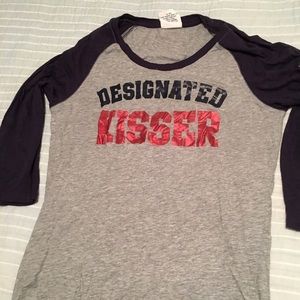 Victoria secrets pink  baseball tshirt