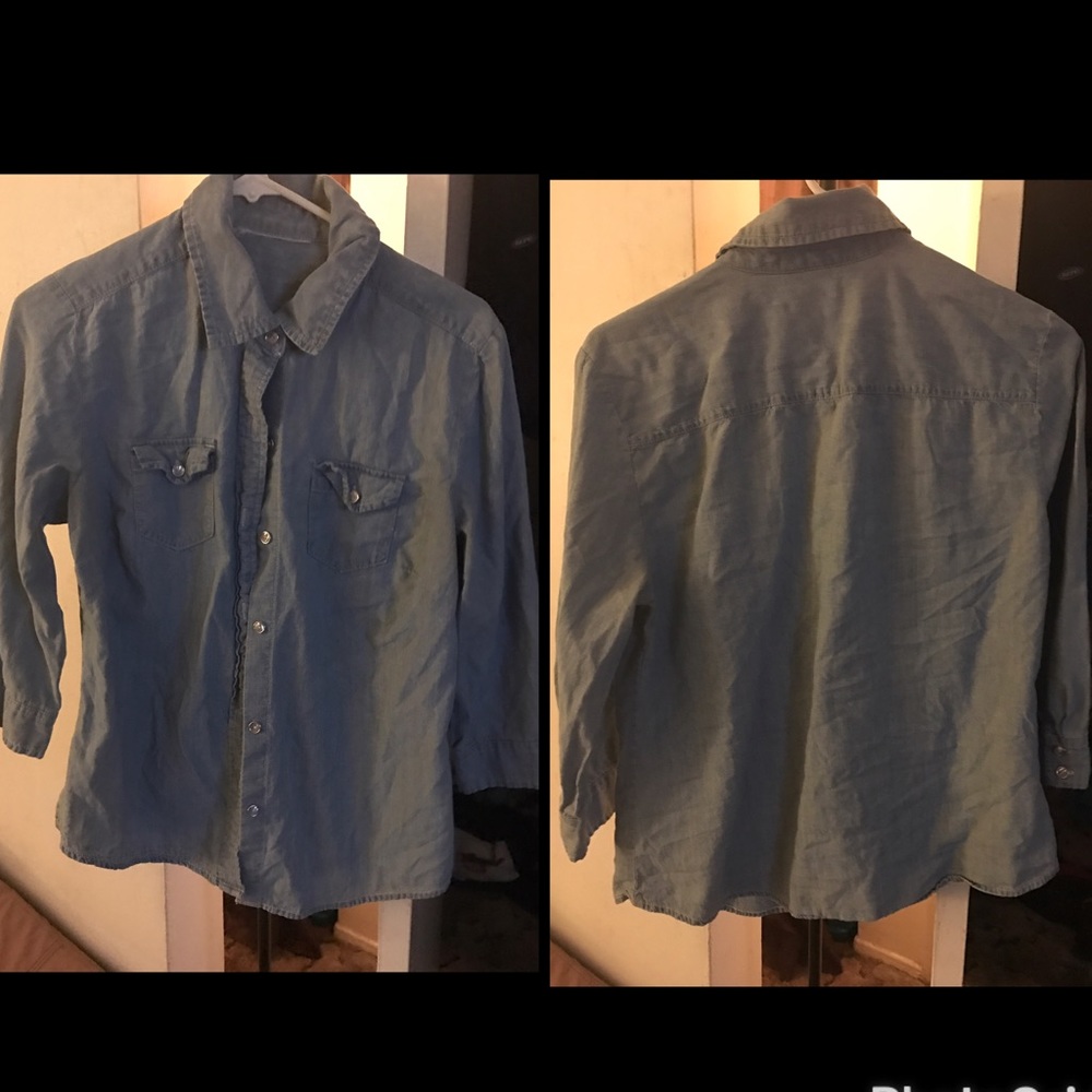 "Jean" Button down Shirt