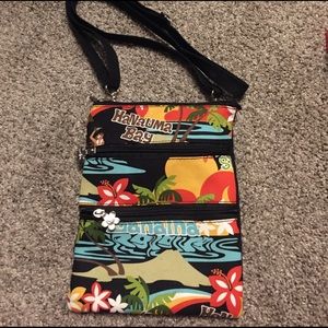 Hawaii tropical print Cross Body bag