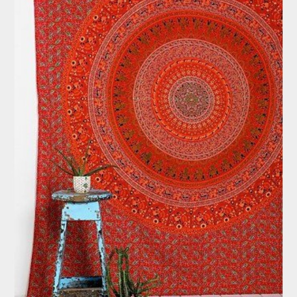 Huge red urban outfitters tapestry