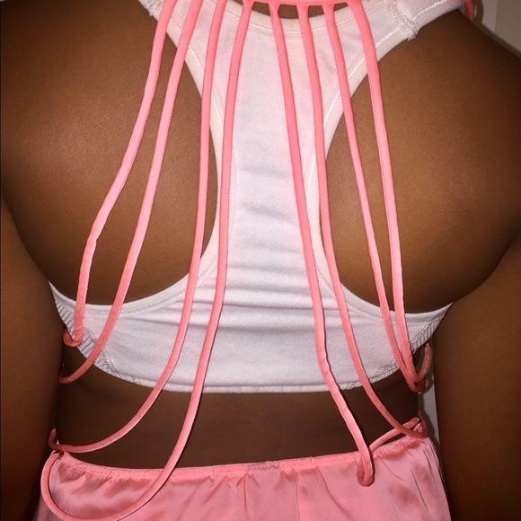 Victoria's Secret Tops - Victoria's Secret Women's Neon coral top medium