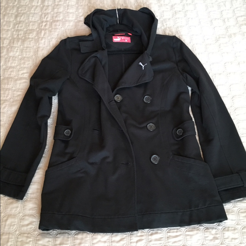 PUMA black light weight jacket