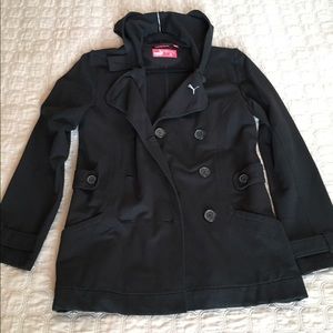 PUMA black light weight jacket