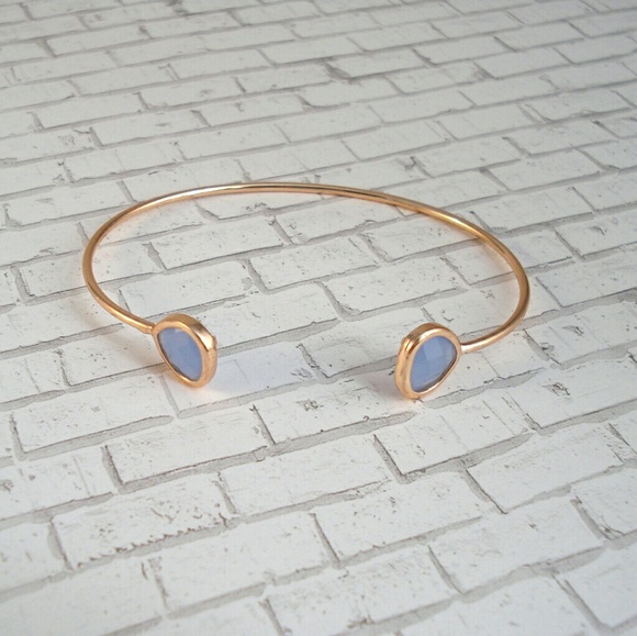 Crystal Cuff Bangle Bracelet - Picture 7 of 7