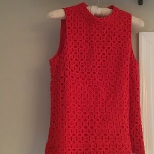 J Crew cotton eyelet top Size 6