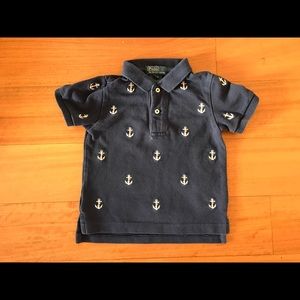 Ralph Lauren baby anchor polo.