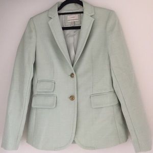 Jcrew Hacking blazer in mint size 4