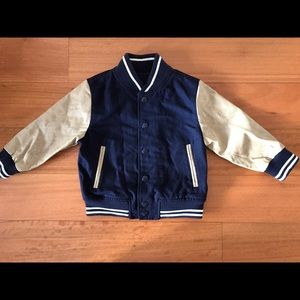 Baby gap boys baseball jacket.