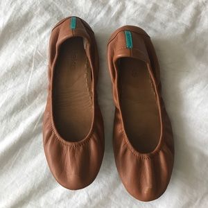 Tieks - chestnut color size 7