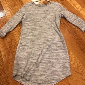 Gray Gap Above the Knee Dress