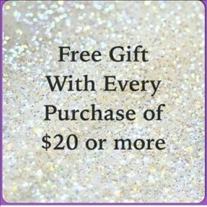 Free Gift when You Spend  $20 🎁🛍💸