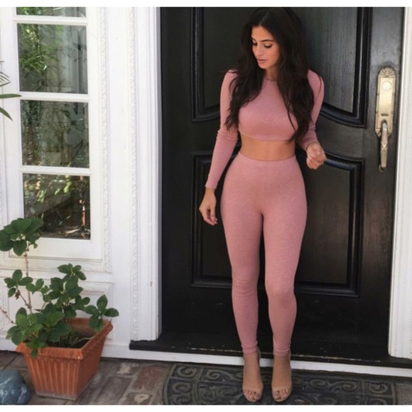 Bchic Pants - Mauve Brushed Ankle Leggings