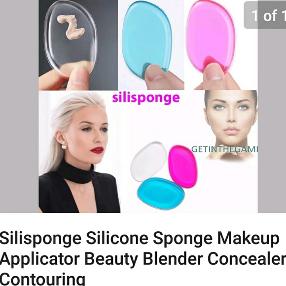 3/$15 3pk 🎉HP best in makeup !! Various shapes makeup applicator brush sponge - Picture 2 of 8