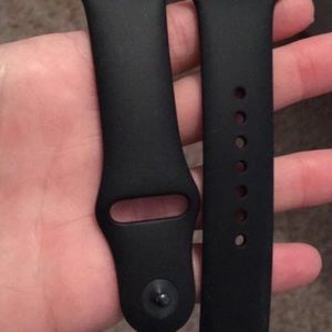 Apple Watch black sport band