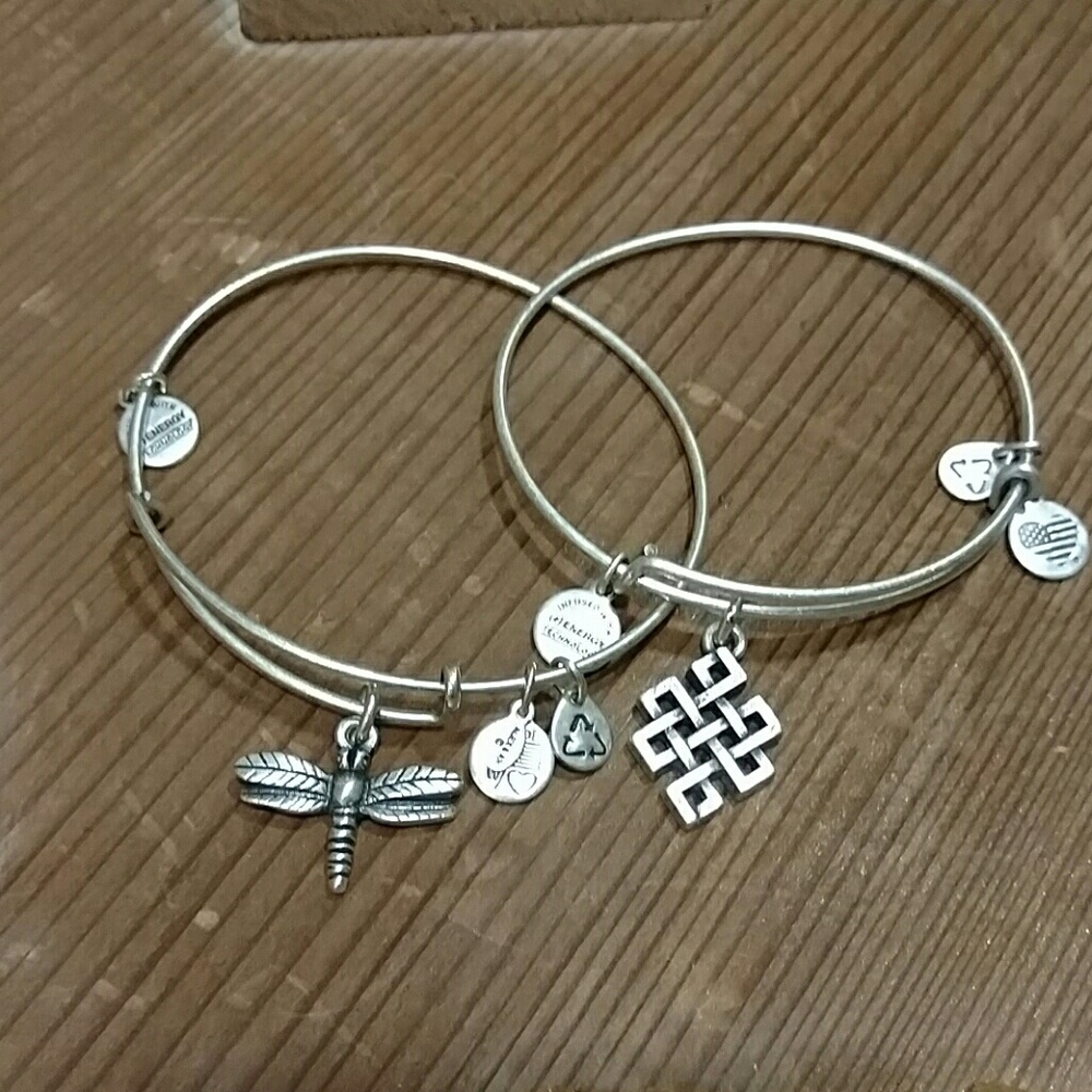 2 Alex and Ani bracelets